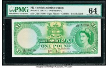 Fiji Government of Fiji 1 Pound 1.1.1967 Pick 53i PMG Choice Uncirculated 64. 

HID09801242017

© 2020 Heritage Auctions | All Rights Reserved