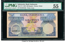 Indonesia Bank Indonesia 500 Rupiah 1.1.1959 Pick 70 PMG About Uncirculated 55. 

HID09801242017

© 2020 Heritage Auctions | All Rights Reserved