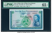 Isle Of Man Isle of Man Government 5 Pounds ND (1961) Pick 26a PMG Gem Uncirculated 65 EPQ. 

HID09801242017

© 2020 Heritage Auctions | All Rights Re...