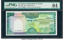 Sri Lanka Central Bank of Ceylon 1000 Rupees 1981 Pick 90a PMG Choice Uncirculated 64. 

HID09801242017

© 2020 Heritage Auctions | All Rights Reserve...
