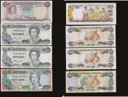 Bahamas 1/2 Dollars (4) L 1965 Pick 17, L 1974 (1984) Pick 42a (2), 2001 Pick 68 all Unc

Estimate: GBP 25 - 35