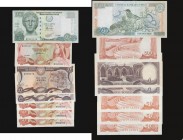 Cyprus (7) 500 Mils P45 EF, 50 Cents P52 (3) EF-AU, &pound;1 P53 (2) 1984 EF and 1989 Unc, &pound;10 1.4.2005 P62e AU

Estimate: GBP 50 - 80