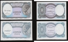 Egypt 10 5 Piastres ND(1940) (2) both without serial number and prefix both Unc

Estimate: GBP 25 - 40