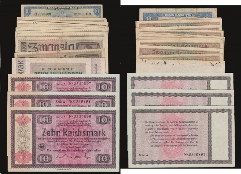 Germany (18) Ten Million Marks, 1-10-1923 Seventh series, with small circles wat...