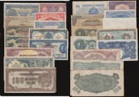 Sarawak $1 dated 1st January 1935 (2) series A/3 695200 and A/4 811363 , Pick 20, VG - Fine, Hong Kong Government of Hong Kong (2) Dollar ND(1936) Pic...