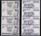 Scotland The Royal Bank of Scotland Twenty Pounds (4) 19.9.2006, 20.12.2007, 30.11.2010 and 23.5.2012 all Unc

Estimate: GBP 100 - 150