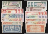 Vietnam 20 Dong 1985 Pick 94 and 100 Dong 1985 Pick 98 both Unc, South Vietnam 1 Dong 1956 Pick 1 (3) Unc, 100 Dong 1966 Pick 19b Unc (3), 500 Dong 19...