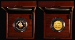 Fifty Pence 2020 Diversity Built Britain Gold Proof Piedfort FDC in the Royal Mint box of issue with quote from Rishi Sunak, Chancellor of the Exchequ...