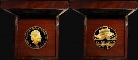 Five Hundred Pounds 2020 Elton John - British Music Legend 5oz. Gold Proof. The Royal Mint range of Elton John coins has proved as big a hit as many o...
