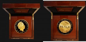 Five Hundred Pounds 2020 Making Peace 75th Anniversary of the end of the Second World War 5 Ounce Gold Proof FDC in the Royal Mint's presentation boxe...