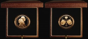 Five Pound Crown 1997 Queen Elizabeth II and Prince Philip Golden Wedding S.L4 Gold Proof FDC in the Royal Mint box of issue with certificate

Estim...