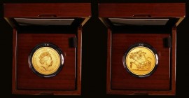 Five Pounds Gold 2019 BU with Matt finish, unlisted by the Spink 2020 Decimal issues Catalogue. In the Royal Mint box of issue with certificate and bo...
