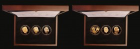 Five Pounds Gold Proofs (3) 1998, 2008 and 2018 Prince Charles 50th, 60th and 70th Birthday Gold Proof Commemoratives as issued by the Royal Mint now ...
