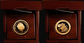 Half Sovereign 2017 Jody Clark obverse, Benedetto Pistrucci reverse Gold Proof FDC in the Royal Mint presentation box with Royal Mint with certificate...