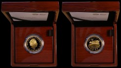 One Hundred Pounds 2019 Sheng Xiao Collection - Chinese Lunar Year of the Pig One Ounce Gold Proof S.5185 Reverse design by Harry Brockway, FDC in the...