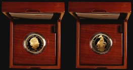 One Hundred Pounds 2021 Queen's Beasts - The White Greyhound of Richmond Gold One Ounce Proof the obverse with some tiny nicks otherwise FDC, in the R...