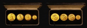 Victoria Jubilee Head 1887 Gold Sets an unusual set comprising Gold Five Pounds 1887 GEF with some light contact marks and edge nicks, the fields proo...