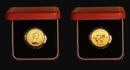 Hong Kong $1000 Gold 1982 Year of the Dog KM#50 Lustrous UNC in the red Royal Mint box of issue with certificate

Estimate: GBP 700 - 800
