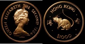 Hong Kong $1000 Gold 1984 Year of the Rat KM#52 Proof FDC uncased in capsule with certificate

Estimate: GBP 700 - 800