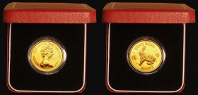 Hong Kong $1000 Gold 1987 Year of the Rabbit KM#58 Lustrous UNC in the red Royal Mint box of issue with certificate

Estimate: GBP 700 - 800