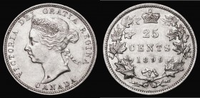 Canada 25 Cents 1899 KM#5 NEF with some hairlines

Estimate: GBP 100 - 150