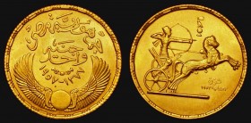 Egypt Gold Pound 1957 Fifth Anniversary of the Revolution KM#387 Lustrous UNC, a most attractive example

Estimate: GBP 450 - 550