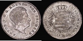 German States - Saxony 1/3 Thaler 1830 KM#1109 A/UNC with some lustre

Estimate: GBP 100 - 150