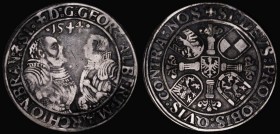German States Brandenburg-Franken. Guldiner 1544 Georg and Albrecht (1527-1543) Schwabach Mint MB#33, Davenport 8967 Fine

Estimate: GBP 50 - 100