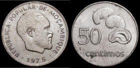 Mozambique 50 Centimos 1975 KM#95 UNC and scarce

Estimate: GBP 80 - 120