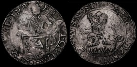 Netherlands - Overijssel - Zwolle Lion Daalder 1639 KM#36, Davenport 4882, Shield with St. Michael, Fine with some very light surface residue

Estim...