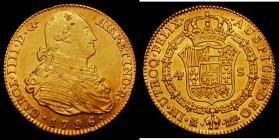 Spain Four Escudos Gold 1796 MF KM#436.1 About VF/GVF the obverse with small flan flaws and a gentle edge bruise

Estimate: GBP 550 - 650