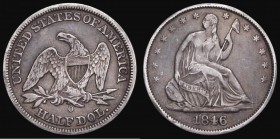 USA Half Dollar 1846 Breen 4791 Good Fine with some deeper scratches which cause depressions in the fields

Estimate: GBP 85 - 125
