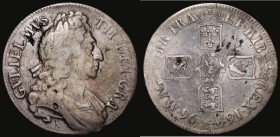 Crown 1696 OCTAVO Third Bust, as ESC 94, Bull 1004, but unusually, having a very clear colon rather than a stop after GVLIELMVS, VG with old toning, t...