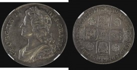 Crown 1739 Roses ESC 122, Bull 1665, nicely toned EF and graded AU58 by NGC and in their holder

Estimate: GBP 1800 - 2800