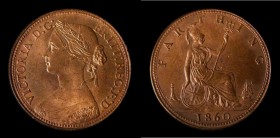 Farthing 1860 Beaded Border Freeman 496 dies 1+A, UNC and lustrous in an LCGS holder and graded LCGS 80

Estimate: GBP 80 - 120