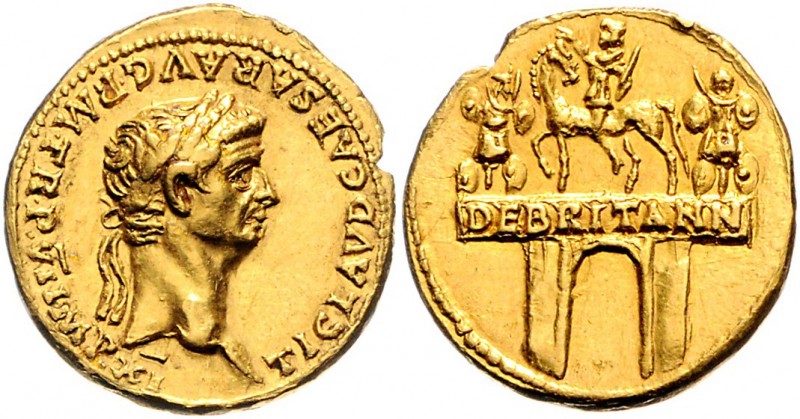 Claudius 41 - 54
Römische Münzen, Römisches Kaiserreich. Aureus, 46-47 n. Chr.. ...
