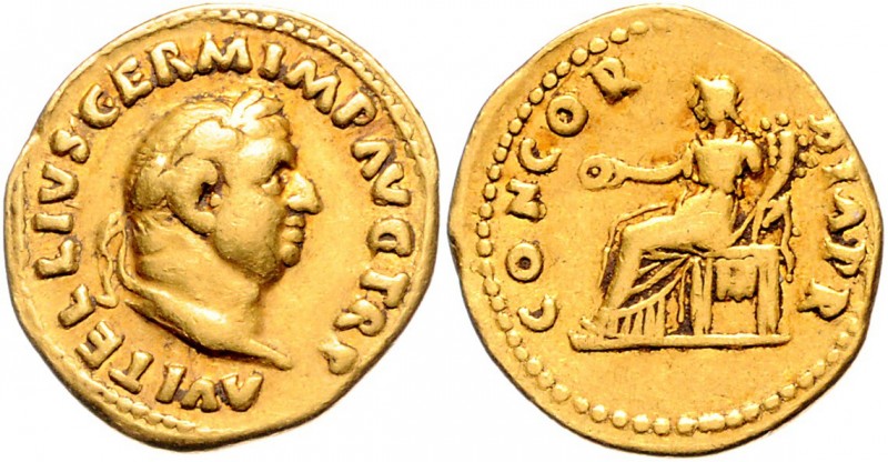 Vitellius 69
Römische Münzen, Römisches Kaiserreich. Aureus, April-Dezember 69 n...