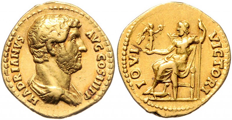Hadrianus 117 - 138
Römische Münzen, Römisches Kaiserreich. Aureus, 136 n. Chr.....