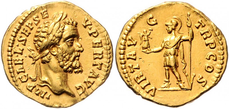 Septimius Severus 193 - 211
Römische Münzen, Römisches Kaiserreich. Aureus, 193-...