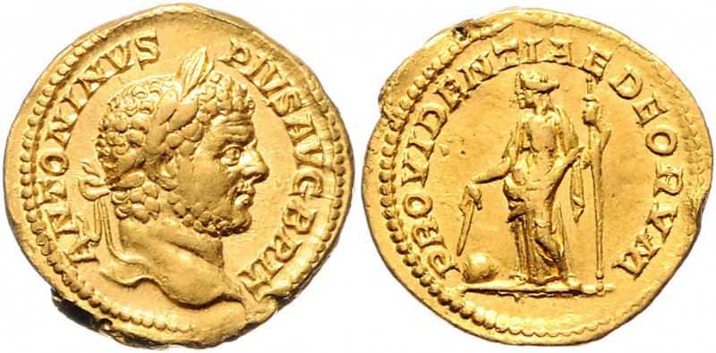 Caracalla 198 / 211 - 217
Römische Münzen, Römisches Kaiserreich. Aureus, 210-21...