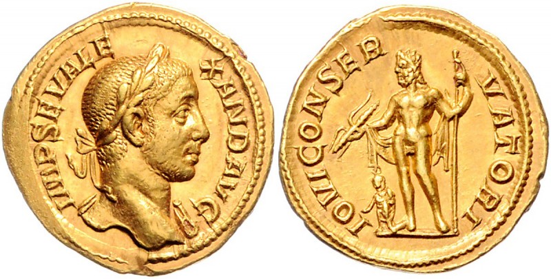 Severus Alexander 222 - 235
Römische Münzen, Römisches Kaiserreich. Aureus, 228-...