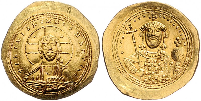 Constantinus IX. Monomachus 1042 - 1055
Byzantinische Münzen, Byzanz. Histamenon...