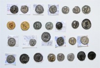 Studiensammlung Fälschungen (11 Stk.)
Lots. Die kleine Sammlung enthält moderne Fälschungen (modern fakes) römischer und byzantinischer Münzen, teils ...