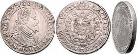 Ferdinand II. als Kaiser 1619 - 1637
2 Taler, 1625. Brustbild rechts // Doppeladler.
Wien
57,06g
Herinek 296
ss