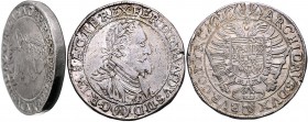 Ferdinand II. als Kaiser 1619 - 1637
2 Taler, 1626. Brustbild rechts // Doppeladler.
Wien
57,50g
Herinek 298
min. Schrötlingsfehler im Rand
ss/vz