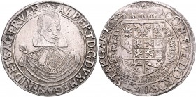 Albrecht Wallenstein
Wallenstein. Taler, 1632. Münzmeister: Sebastian Steinmüller in Jitschin 1630 - 1634. ALBERT • D • G • DVX • MEGA - FRID • ET • S...
