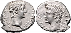 Tiberius 14 - 37
Römische Münzen, Römisches Kaiserreich. Drachme, 33-34 n. Chr.. Av.: DIVVS - AVGVSTVS, Kopf des Augustus mit Strahlenkrone n.l. Rv.: ...
