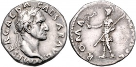 Galba 68 - 69
Römische Münzen, Römisches Kaiserreich. Denarius, Juli 68-Januar 69 n.Chr.. Av.: IMP SER GALBA - CAESAR AVG, Kopf mit Lorbeerkranz n.r. ...