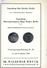 Dr. Wruck, Waldemar
Sammlung Otto Kietzke, Berlin. Teil I: Sachsen-Ernestiner, Henneberg. Sammlung Oberregierungsrat Hugo Winter, Berlin u. a.. Katalo...