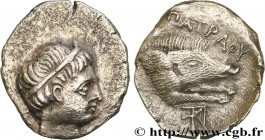 PAEONIA - PAEONIAN KINGDOM - PATRAOS
Type : Drachme 
Date : c. 335-315 AC. 
Mint name / Town : Péonie 
Metal : silver 
Diameter : 17,5  mm
Orientation...